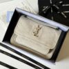 Ysl Niki Monogram Blanc Vintage