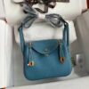 Hermès Lindy Mini Etoupe 18 - Image 6