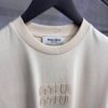 Miu Miu Logo Patch Long T-Shirt - Image 3