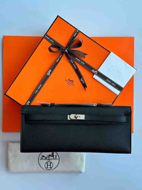 Hermès Epsom Kelly Wallet - Image 10