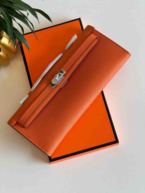 Hermès Epsom Kelly Wallet - Image 3