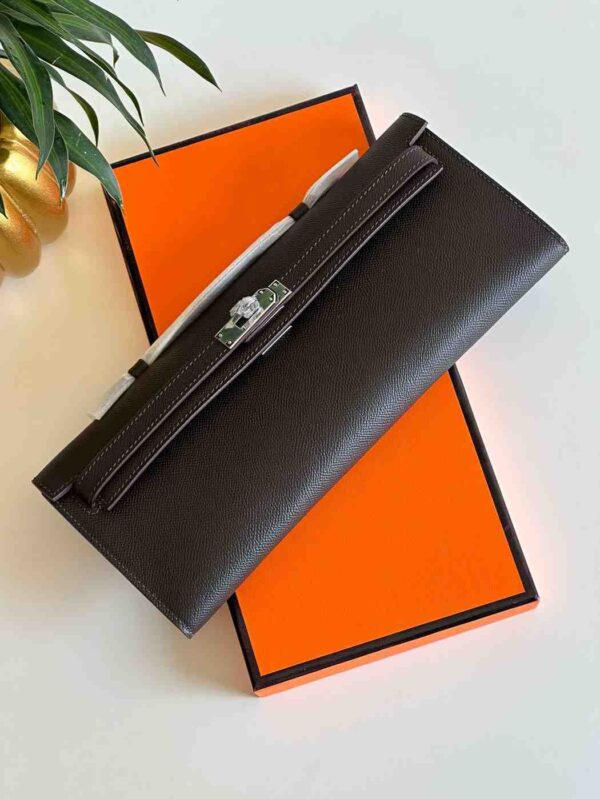 Hermès Epsom Kelly Wallet - Image 5