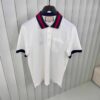 GUCCI Cotton piquet polo with Web collar - Image 3