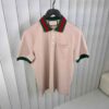 GUCCI Cotton piquet polo with Web collar