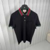GUCCI Cotton piquet polo with Web collar - Image 4