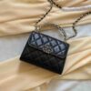 CHANEL 23P Kelly Clutch Top Handle with Chain - Image 3