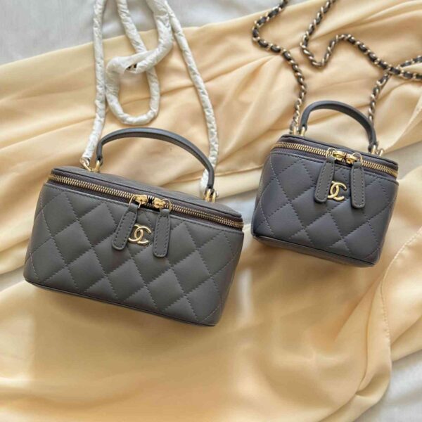 Chanel Top Handle Small Vanity Bag - Image 6
