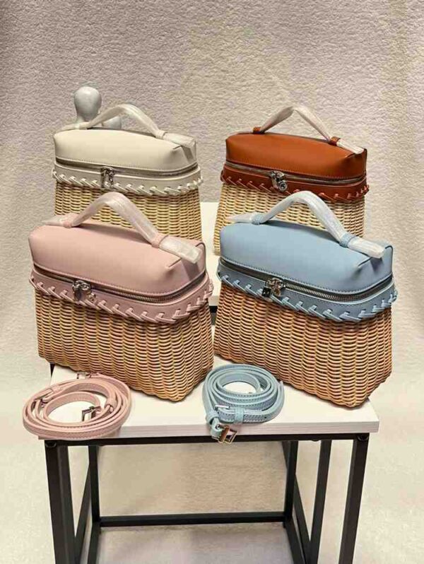 Loro Piana Wicker Extra Pocket L19 North-South