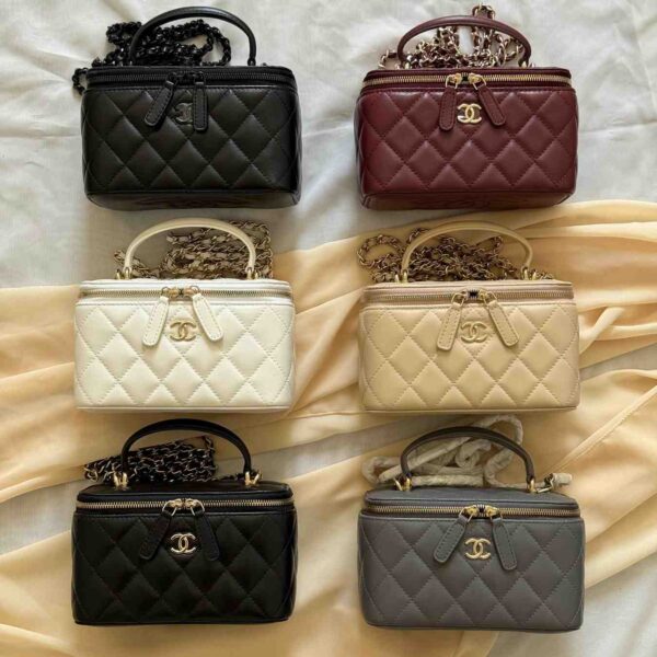 Chanel Top Handle Small Vanity Bag
