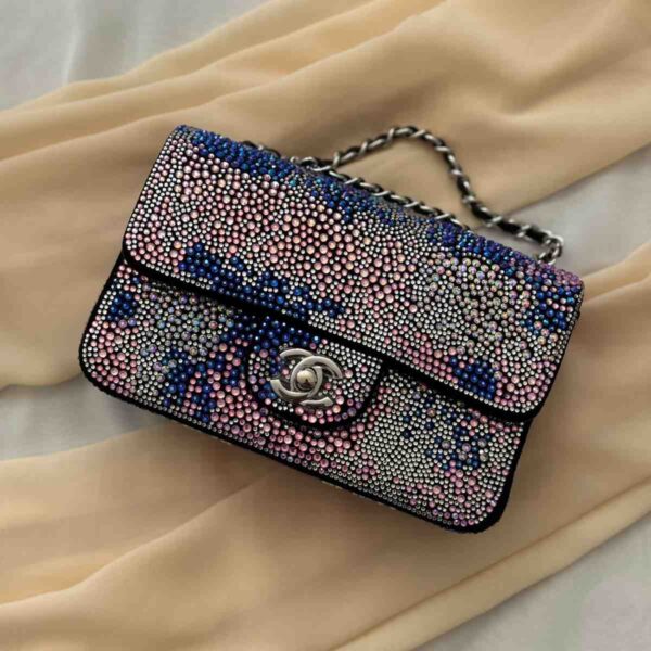 Chanel CC Series Diamond Chain Crossbody Bag