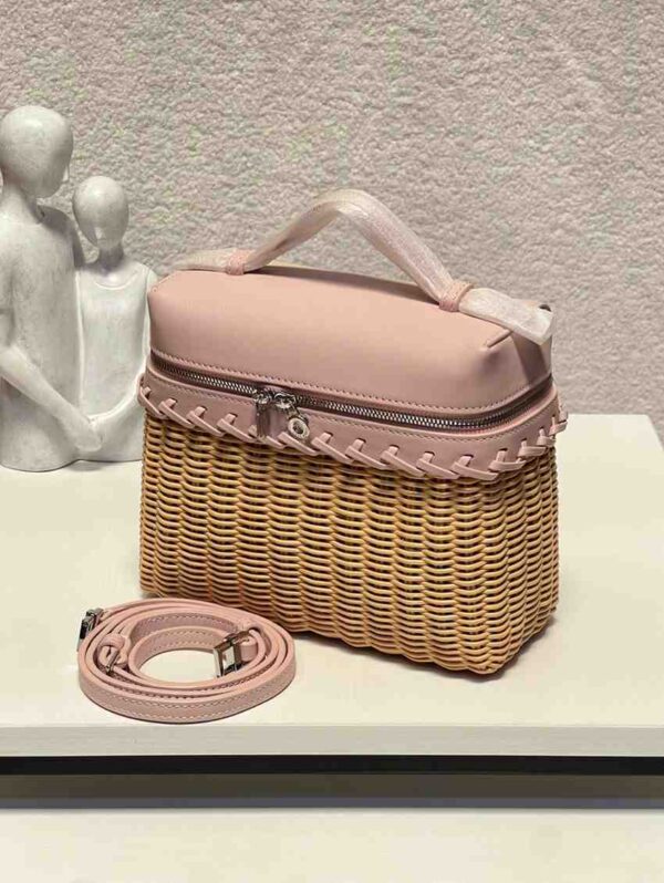 Loro Piana Wicker Extra Pocket L19 North-South - Image 5