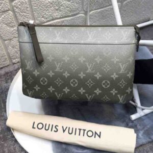 LOUIS VUITTON Pochette Voyage Souple Eclipse Monogram
