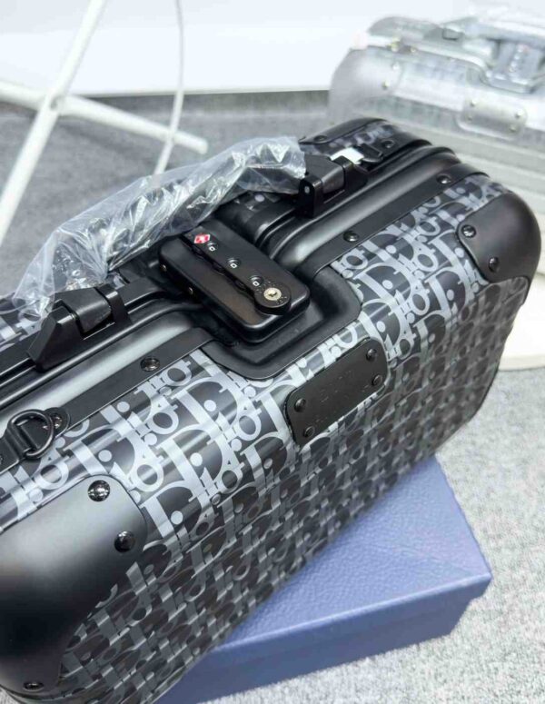Dior Dior And Rimowa Carry-On Suitcase - Image 6