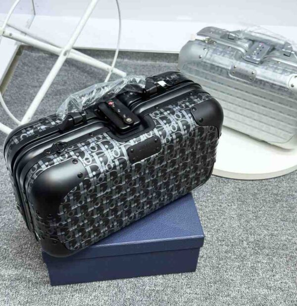 Dior Dior And Rimowa Carry-On Suitcase - Image 4