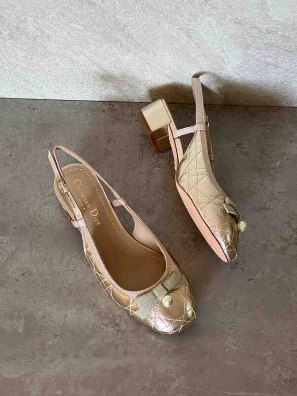 Christian Dior Slingback 30 Pump Quilted Cannage Calfskin - Image 2