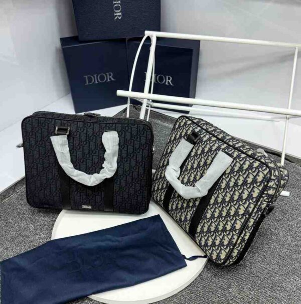 Christian Dior Vintage Oblique Briefcase