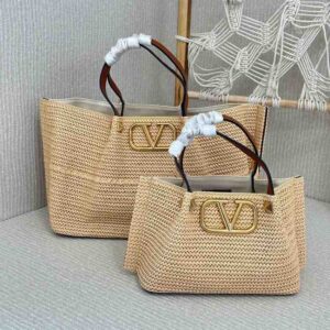 Valentino Summer woven tote bag women