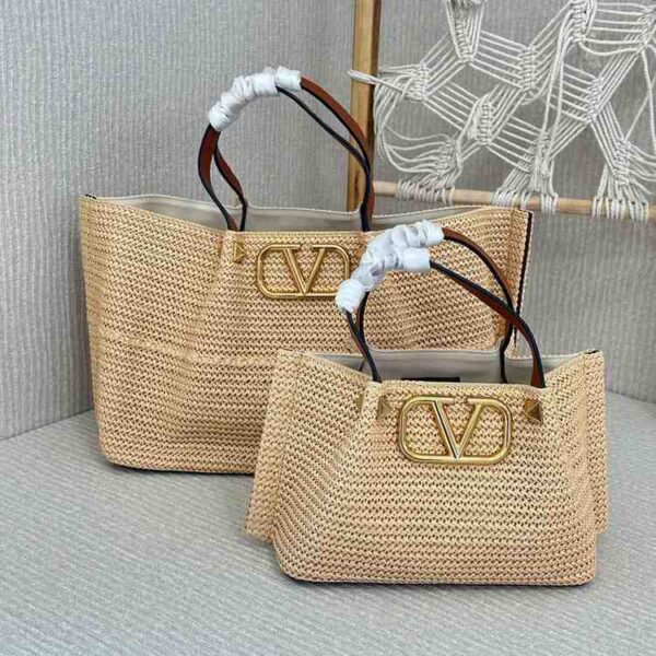 Valentino Summer woven tote bag women