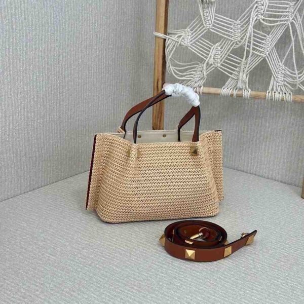 Valentino Summer woven tote bag women - Image 4