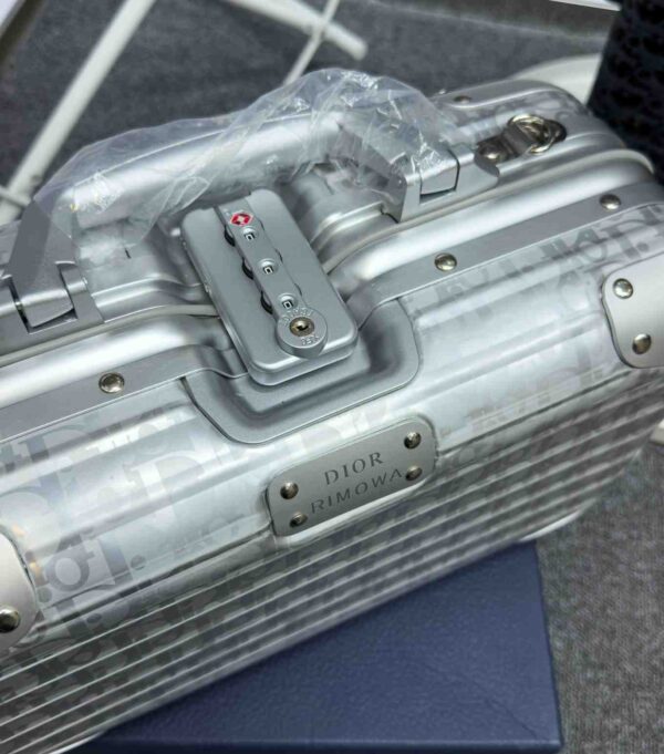 Dior Dior And Rimowa Carry-On Suitcase - Image 7