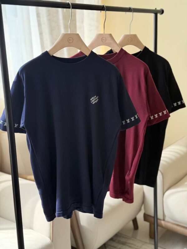 LV Signature Short-Sleeved Cotton Crewneck