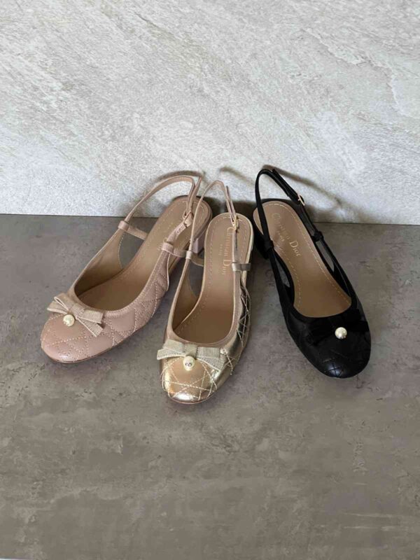 Christian Dior Slingback 30 Pump Quilted Cannage Calfskin